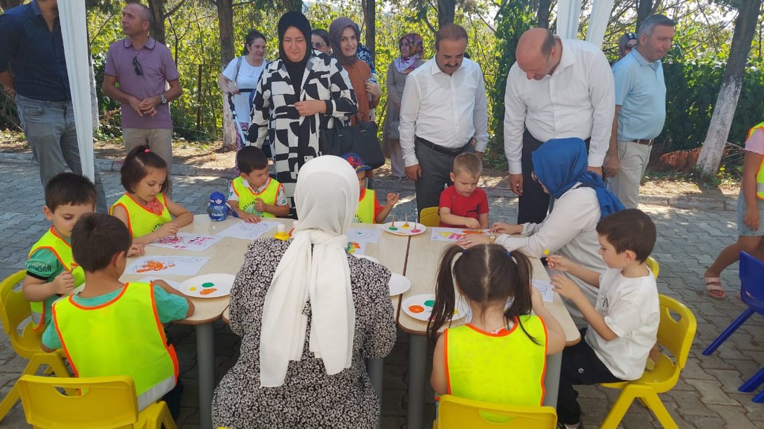 İlçemizde Okul Öncesi Etkinlikleri