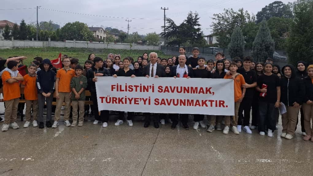 İlçemizde Filistin Farkındalık Etkinlikleri Düzenlendi